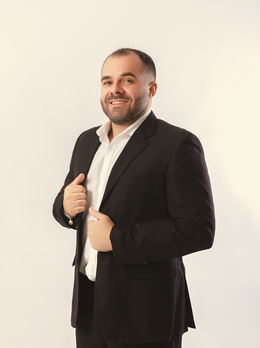 Diego Lins, corretor da Patos City Imobiliária